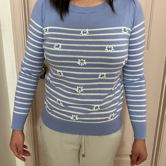 LOFT Embellished Sweater - Picture 9 of 10